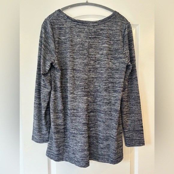 NWT Jones New York Long Sleeve Tunic Knit Blouse - Picture 3 of 6